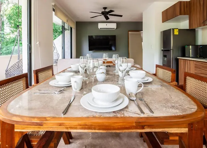 2br Retreat Rooftop Pool Gym Movie Theatre Apartment Tulum